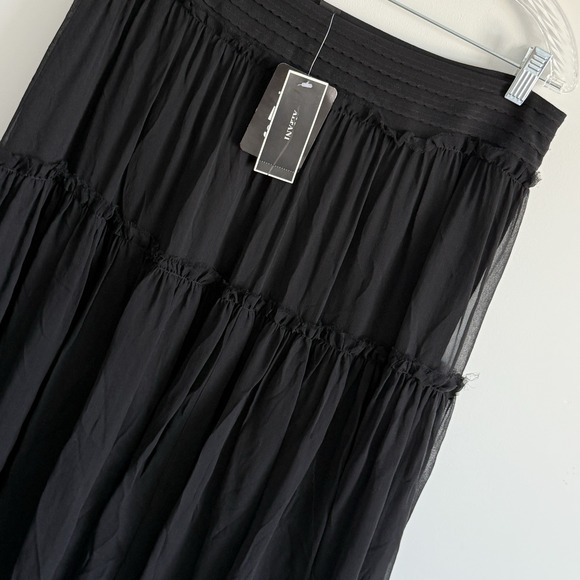 Alfani Dresses & Skirts - Silk whimsigoth fairy Skirt Women 12 MeshTiered Event Festival Witchy